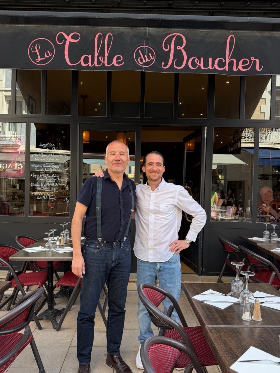 Nouvelle page pour La Table du Boucher